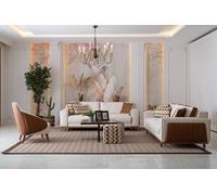 Stylé Ensemble de canapés 3+2+1 Siège Fauteuil Haute qualité Meubles de luxe Conception