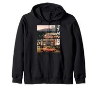 Style esthétique Vaporwave Japon 80s 90s Tokyo Osaka Street Sweat à Capuche