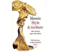 Style et écriture : Du rococo aux arts déco – Les Éditions Albin Michel