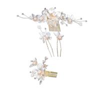 Style ethnique Bandeau Coréen Hanbok Scène Performance Bandeau Perles Strass Peignes à Cheveux Ornements pour Mariée