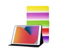 (Style F iPad 10.2 (2020), Multicolor) Compatible with Ipad 10.2 (2019/2020) Ipad Air 10.5 2019 A Series Painted Voltage Tablet Protective