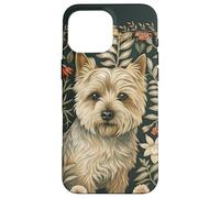 Style Floral de Norwich Terrier William Morris Coque pour iPhone 16 Pro Max