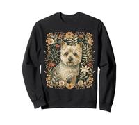 Style Floral de Norwich Terrier William Morris Sweatshirt