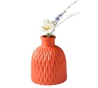Style Flower Vase - 5.9 inch Minimalist Vase for Modern Home Decor | Ideal Centerpiece for Table, Shelf, Bedroom, Kitchen, Living Room, Wedding, Or Foyer Decoration