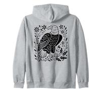 Style folkart Art Aigle Chauve Audacieux Sweat à Capuche