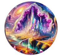 Style Galactique Puzzle Adultes 1000 Pièces Cool Galaxy Impossible Défi Jeu Éducatif Cadeaux Hommes (67.5x67.5cm)