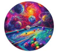 Style Galactique Puzzle pour Adultes 1000 Pièces Cool Galaxy Impossible Défi Jouets Jeu Éducatif Cadeaux pour Femmes (67.5x67.5cm)