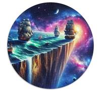 Style Galactique Puzzle pour Adultes 1000 Pièces Cool Galaxy Impossible Difficile Jeu Éducatif Cadeaux pour Hommes (67.5x67.5cm)