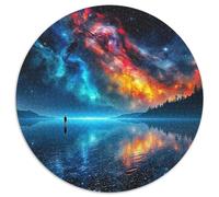 Style Galactique Puzzle pour Adultes 1000 Pièces Cool Galaxy Impossible Difficile Jeu Éducatif Cadeaux pour Hommes (67.5x67.5cm)