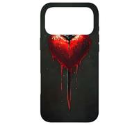 Style Gothique en Forme de cœur Sanglant Coque pour iPhone 17 Pro Max