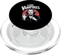 Style gothique « I Love Vampires » PopSockets PopGrip pour MagSafe