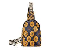 Style gothique tendance Aster doré, orange et bleu marine (mot-clé) (prop1) (mot long) pour (scénario)