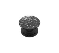 Style Graphique Abstrait Vagues flottantes Gris Moderne PopSockets PopGrip Adhésif