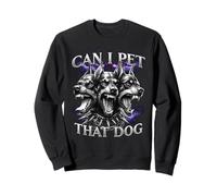 Style Graphique Doberman Cool. Can I Pet That Dog Sweatshirt