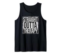 Style Grungy Straight Outta Therapy Débardeur
