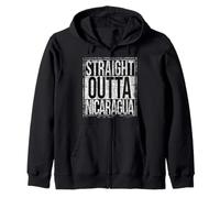 Style Grungy Tout Droit sorti du Nicaragua Sweat à Capuche
