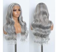 Style Icon Perruque synthétique ondulée de 33 x 10 cm de long pour femme avec dentelle frontale de 66 cm de densité 150 %