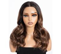 Style Icon Perruques Bouclées Lace Front Wigs Synthetiques 44cm Longue Perruque Moyenne Frisée Devant En Dentelle Perruque Pour Femmes Fibres Résistantes À La Chaleur