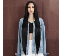 Style Icon Perruques Lace Front Wigs Synthetique 93cm Longue Perruque Raide Devant En Dentelle Perruque Droite Pour Femmes