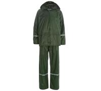 Style It Up Ensemble de vêtements de pluie à capuche unisexe pour adultes - Kagouls avec veste et pantalon - Unisexe pour hommes et femmes - Imperméable, respirant, léger - Composé d'une capuche