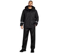 Style It Up Ensemble de vêtements de pluie à capuche unisexe pour adultes - Kagouls avec veste et pantalon - Unisexe pour hommes et femmes - Imperméable, respirant, léger - Composé d'une capuche