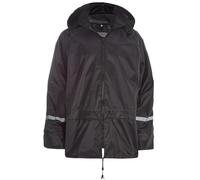 Style It Up Kagouls Ensemble veste et pantalon à capuche unisexe pour adulte - Imperméable et respirant - Comprend une capuche, une fermeture éclair sur le devant, 2 poches avant et plus encore, Noir