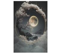 Style Japonais Puzzles en Bois, De Décompression Puzzle, pour Adultes Enfants 1000 Pièces Jouets De Décompression 78×53cm