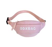 Style japonais Sac banane pour filles et femmes Mode Bandoulière Simple Poitrine Téléphone Belle Taille, Rose Pk, M, Western