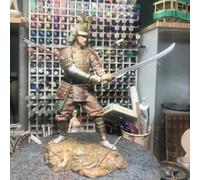Style japonais Shogun samouraï japonais période des états de guerre modèle d'impression 3D bricolage coloriage auto-assemblage Figurines Miniatures Y-458