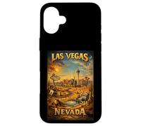 Style Las Vegas Nevada Dali Coque pour iPhone 16 Plus