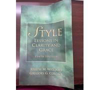 Style: Lessons in Clarity and Grace
