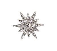 Style minimaliste coréen Broche Unisexe Pin Accessoire Robuste Finition Métallique Symbole Étoile Mystique Attache Facile Broche Minimaliste, taille unique, Comme décrit
