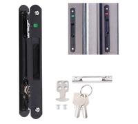 Style moderne encastré porte coulissante fenêtre crochet serrure ensemble de serrure de porte Mobile moderne，loquet de verrouillag
