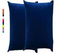 Style moderne Taie d'oreiller 50x70 40x60 30x50 Beige Taie oreiller 60x80 Housse de Coussin Canapé Velours noir Rectangle Throw Pillow Covers pour Salon Sofa Chambre Modernes Couverture oreiller(3 Nav