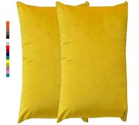 Style moderne Taie d'oreiller 50x70 40x60 30x50 Beige Taie oreiller 60x80 Housse de Coussin Canapé Velours noir Rectangle Throw Pillow Covers pour Salon Sofa Chambre Modernes Couverture oreiller(3 Dee