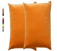 Style moderne Taie d'oreiller 50x70 40x60 30x50 Beige Taie oreiller 60x80 Housse de Coussin Canapé Velours noir Rectangle Throw Pillow Covers pour Salon Sofa Chambre Modernes Couverture oreiller(3 Ora