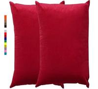 Style moderne Taie d'oreiller 50x70 40x60 30x50 Beige Taie oreiller 60x80 Housse de Coussin Canapé Velours noir Rectangle Throw Pillow Covers pour Salon Sofa Chambre Modernes Couverture oreiller(3 Win