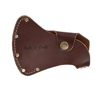 Style n Craft 98026 - Fourreau de Hache Sportsman en Cuir Pleine Fleur Brun foncé