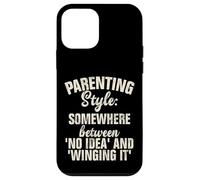 Style Parental Quelque Part Entre Aucune idée et Winging it Coque pour iPhone 12 Mini