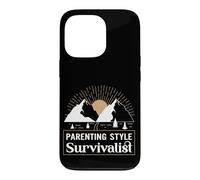 Style Parental Survivaliste Funny Mom Dad Baby Shower Coque pour iPhone 13 Pro