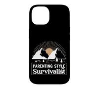 Style Parental Survivaliste Funny Mom Dad Baby Shower Coque pour iPhone 14