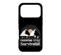 Style Parental Survivaliste Funny Mom Dad Baby Shower Coque pour iPhone 17 Pro