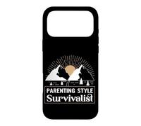 Style Parental Survivaliste Funny Mom Dad Baby Shower Coque pour iPhone 17 Pro Max