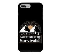 Style Parental Survivaliste Funny Mom Dad Baby Shower Coque pour iPhone 7 Plus/8 Plus