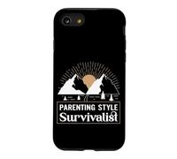 Style Parental Survivaliste Funny Mom Dad Baby Shower Coque pour iPhone SE (2020) / 7/8