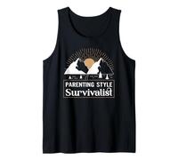 Style Parental Survivaliste Funny Mom Dad Baby Shower Débardeur