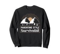 Style Parental Survivaliste Funny Mom Dad Baby Shower Sweatshirt