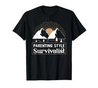Style Parental Survivaliste Funny Mom Dad Baby Shower T-Shirt