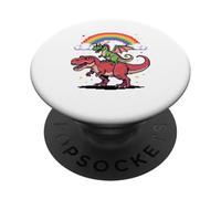 Style Pixel Art Dragon T-Rex Tyrannosaure Graphiques 8 Bits PopSockets PopGrip Adhésif