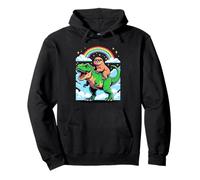 Style Pixel Art Paresseux T-Rex Tyrannosaure Graphisme 8 Bit Sweat à Capuche